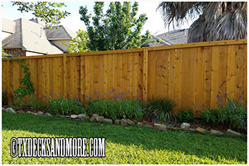 Custom Lighted Fence